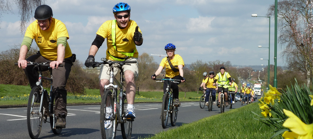 The inaugural 2011 Ride for Research