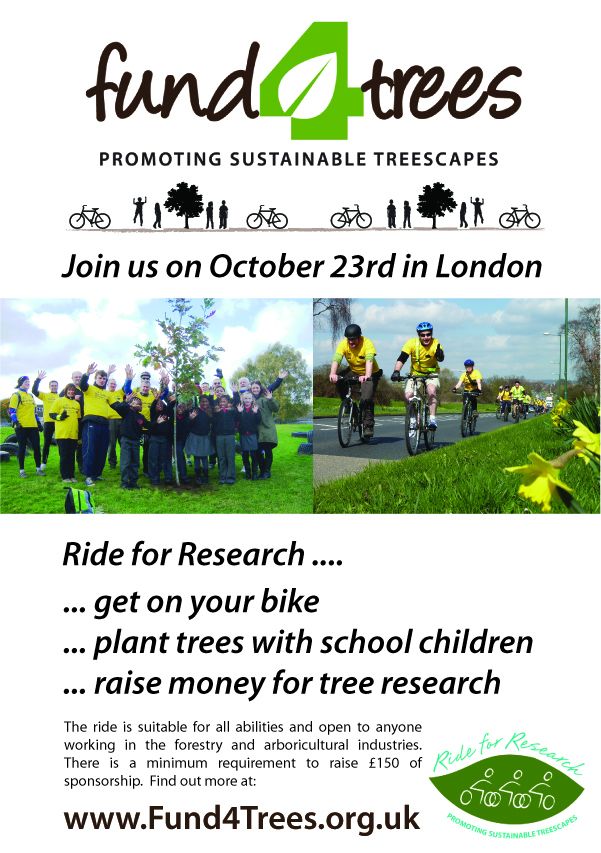 Ride for Research London. Download as a pdf poster and display prominently.