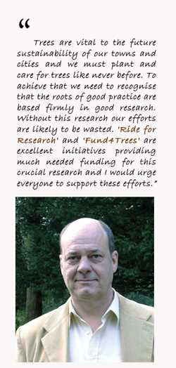 Dr Mark Johnston MBE FIHort FICFor (Chartered Arboriculturist). Independent scholar: arboriculture, urban forestry and urban greening
